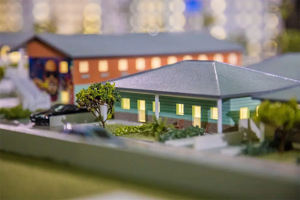 Villa maqueta
