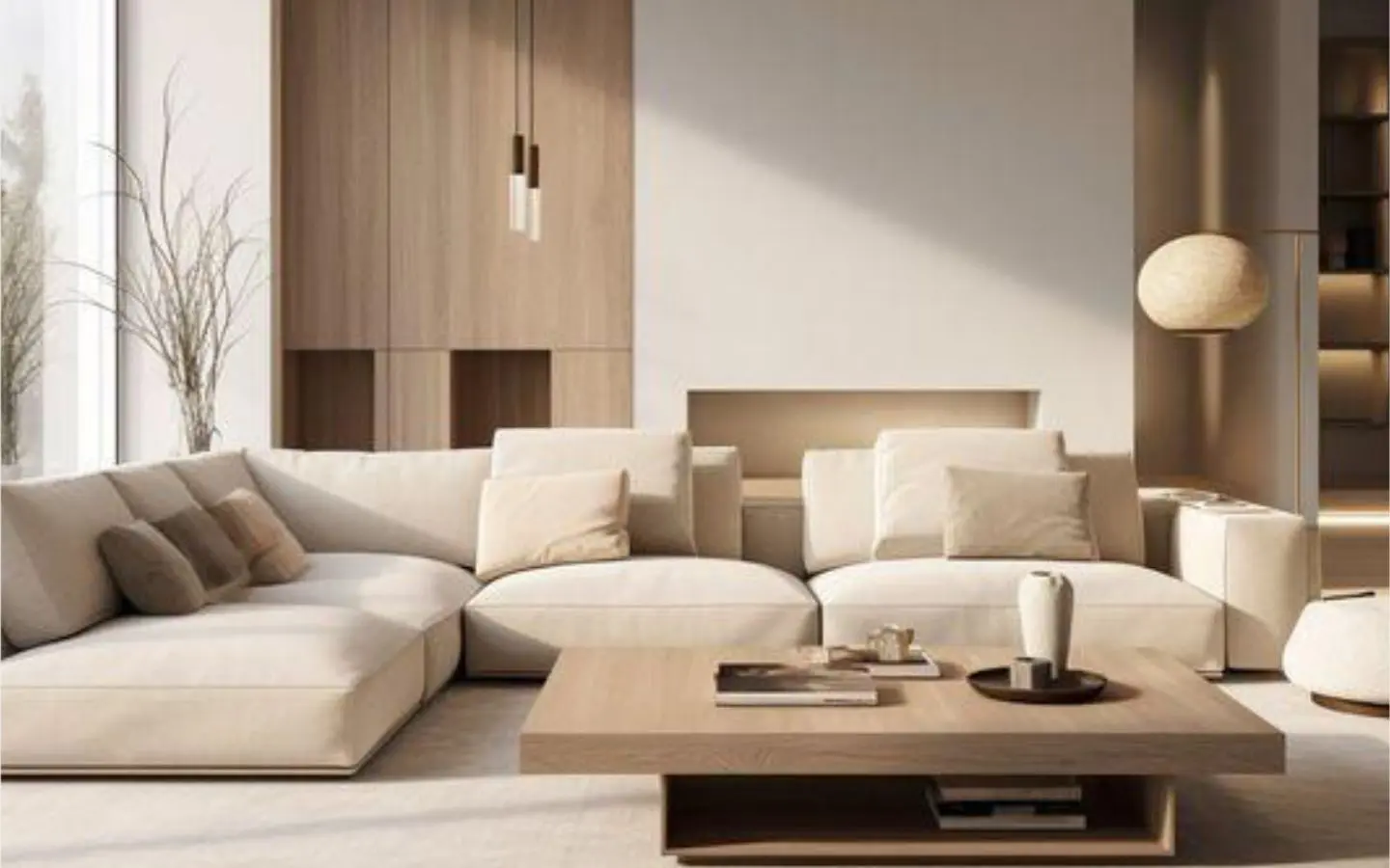 Livingroom interior package furniture, art and decorative